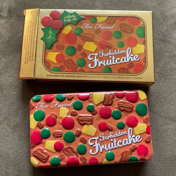 NIB Too Faced Limited Edition Forbidden Fruitcake Eyeshadow Palette Makeup - Picture 8 of 12